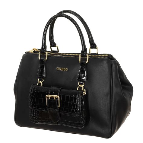 borsa shopper donna guess nera|borse a mano.